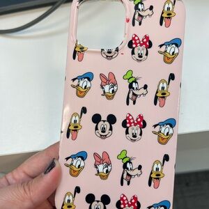 Disney Character Phone Case - Light Pink
